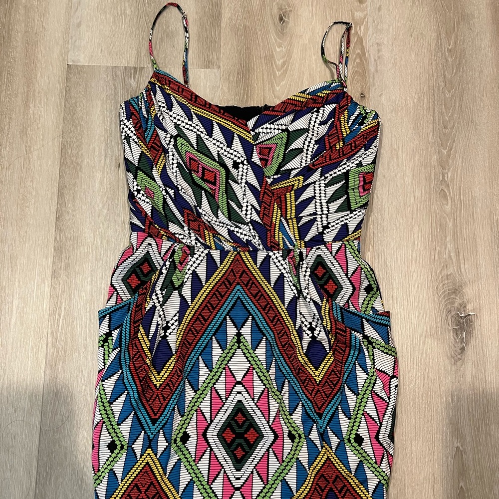 Mara Hoffman Tribal print dress Sz 6
